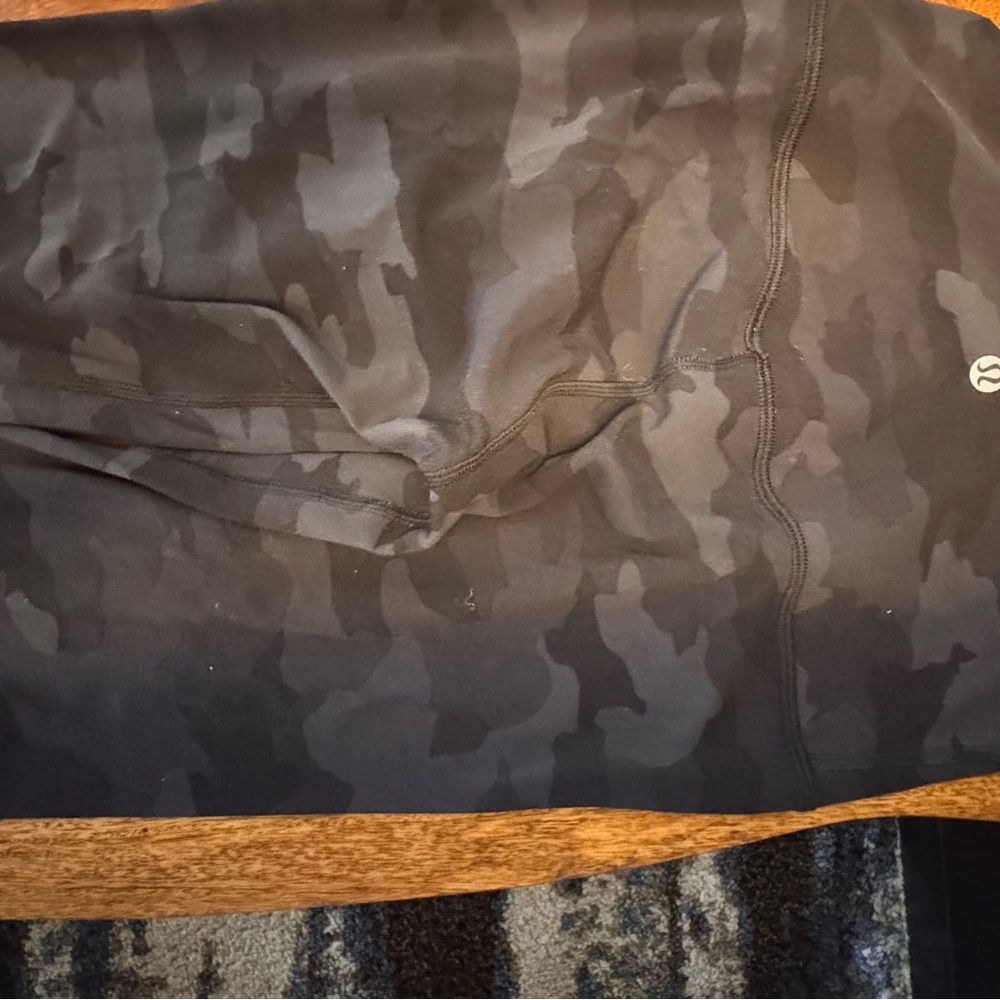 Lululemon Align High Rise Black Camo Leggings- 28” - Picture 4 of 7